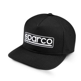 Sparco S01351NR Gorra Stretch Negra con Logo TPU Visera Plana 100% Poliéster Talla Única Motorsport Precio: 25.4999998. SKU: S3723579