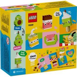 LEGO 11039 Classic Amigos Nutritivos Creativos Set de Construcción de Ladrillos para Niños +4 Años: Crea Alimentos