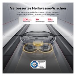 Roborock Saros Z70 Aspirador Robot, Negro