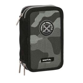 Safta Plumier Triple "Stone" 36 Piezas 12,5x19,5x5,5 cm Precio: 18.49999976. SKU: B1B38CK72P