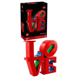 LEGO 31214 Art LOVE Set de Construcción para Adultos - Decoración y Regalo para Parejas