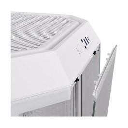 Thermaltake The Tower 300 Micro Torre PC Blanco, micro ATX, Mini-ITX, SPCC, Vidrio templado, hasta 21 cm de altura de CPU, 40 cm de GPU