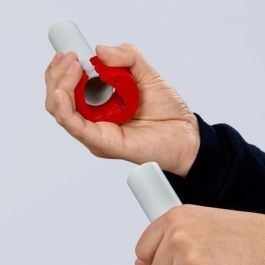 Knipex 902210b Cortatubos para tubos de plástico y manguitos de sellado 20-50mm