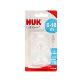 NUK Tetina Silicona Anticolico First Choice+ Talla 2 L 2 Unidades Precio: 11.49999972. SKU: B16VAAMEN2