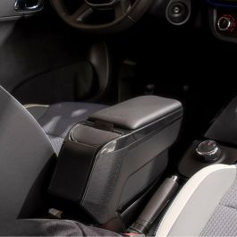 Armster 2 Reposabrazos Fiat 500 2016- Not For Electric Models 500E! Vegan Leather Black C06037A