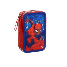 Plumier con accesorios giotto spiderman 12.5 x 6.5 x 19.5 cm Plumier con accesorios giotto spiderman 12.5 x 6.5 x 19.5 cm