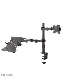 Neomounts Full Motion Desk Mount (Clamp And Grommet) For 10-32" Monitor Screen And Laptop, Height Adjustable - Black Neomounts Full Motion Desk Mount (Clamp And Grommet) For 10-32" Monitor Screen And Laptop, Height Adjustable - Black