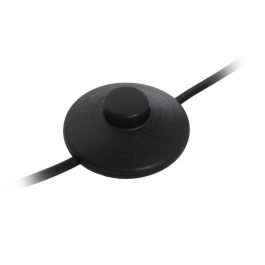 Lámpara Suelo Negro-Gris Metal-Cristal 40,50 X 40,50 X 156 C