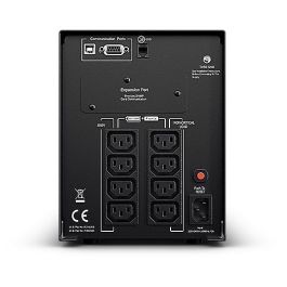 CyberPower PR1500ELCD SAI Línea Interactiva 1500VA/1350W Onda Senoidal Pura para Servidores y Estaciones de Trabajo - 8 Salidas Torre con AVR