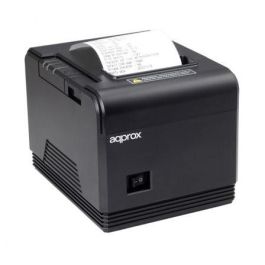 Approx appPOS80AM3 Impresora de Tickets Térmica Compacta Papel 80mm USB RS232 Ethernet Auto-corte POS 200mm/s Negra Precio: 115.49999945. SKU: S7800130