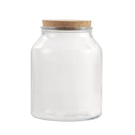 Tarro de vidrio con tapón de corcho 2900 ml - La Mediterranea (6 Unidades) Tarro de vidrio con tapón de corcho 2900 ml - La Mediterranea (6 Unidades)