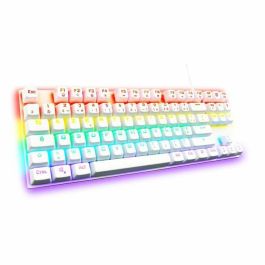 The G-Lab KEYZMERCURYWFR Teclado Gaming Mecánico TKL Blanco The G-Lab KEYZMERCURYWFR Teclado Gaming Mecánico TKL Blanco