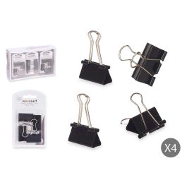 Set 4 Pinzas Clip Negro Grd Pincello 3X11CM (24 Unidades) Precio: 12.59000039. SKU: B18WC4E9LE