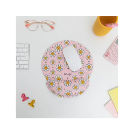 Mr Wonderful Alfombrilla de Ratón Ergonómica de Gel con Reposamuñecas Antideslizante y Bordes Reforzados 250x230 mm