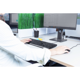 Trust Teclado Tk150 Compacto Silencioso Resistente a Vertidos Cable 1.8M