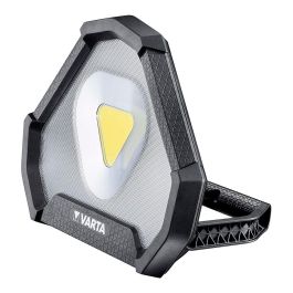 Varta Work Flex Stadium Light - Linterna Recargable 1450lm, 15h Duración, Tecnología COB LED, IP54, Incluye Cable de Carga