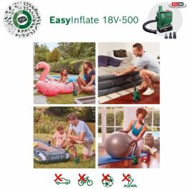 Bosch BOS4053423241105 Inflador de Batería Portátil EasyInflate 18V-500