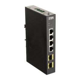 D-Link Switch Industrial DIS - 100 gr - 6S 6 Puertos Gigabit Ethernet No Administrado 4 Puertos RJ45 2 Puertos SFP IP40 Montaje Carril DIN Negro Precio: 144.89000042. SKU: B1B4JAHL42