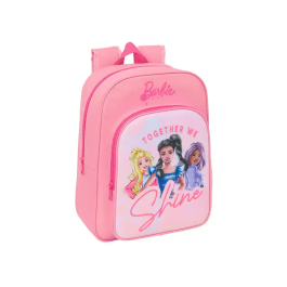 Safta Mochila Infantil Adaptable Carro Barbie 340x110x260 mm