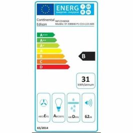 Continental Edison CEH60GB Campana Decorativa 60 cm Negro y Vidrio Continental Edison CEH60GB Campana Decorativa 60 cm Negro y Vidrio