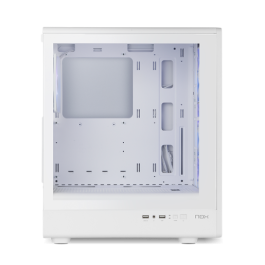 NOX Caja Semitorre Infinity IOTA NXINFTYIOTAWH Blanca ARGB USB 3.0 con Ventana