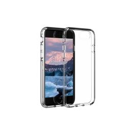 dbramante1928 Funda Rígida Iceland Pro para iPhone SE/8/7, Transparente, Plástico Reciclado, Protección Caídas 3m