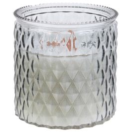 The Candle Factory Vela Perfumada en Vaso de Cristal con 2 Mechas de Madera Aromas Surtidos 650g 55h