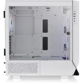 Thermaltake Ceres 500 TG ARGB Snow White - Torre Midi ATX de Cristal Templado, Color Blanco