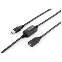 Equip Cable de Extensión Activo USB 2.0 A Macho a Hembra, 10 Metros, Plug and Play, Compatible con USB 2.0 Precio: 17.5899999. SKU: B19H3X4AKZ