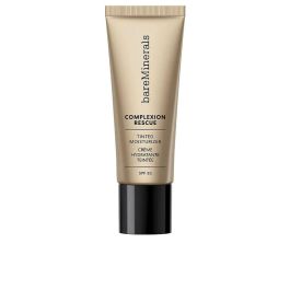 bareMinerals COMPLEXION RESCUE Crema Hidratante con Color Gel SPF30 #09-Chestnut, Cobertura Ligera, Acabado Radiante, Vegana, 35ml