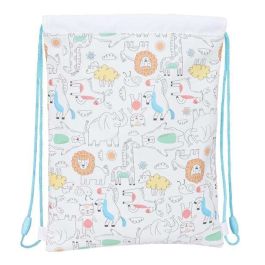 Bolsa Mochila con Cuerdas Safta Zoo Beige 26 x 34 x 1 cm