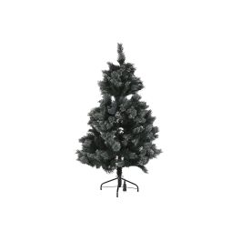 DKD Home Decor Árbol Navidad Moderna White dust Nevado Verde 100 x 100 x 150 cm LED 200 Leds