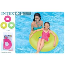 Intex Flotador Rueda Neon 91cm (+8 años) para Piscina y Playa Precio: 2.8072. SKU: B125EDV58E