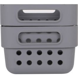 Cesta Multiusos Confortime 12 x 7.5 x 5 cm - Set de 2 (36 Unidades) Cesta Multiusos Confortime 12 x 7.5 x 5 cm - Set de 2 (36 Unidades)