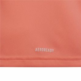 Camiseta de Manga Corta Infantil Adidas Designed to Move Salmón