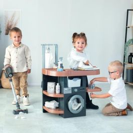 Smoby SMO3032163303275 - Lavadora de Juguete Rowenta Wash&Clean para Niños 3+ Años