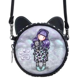 Bolso Bandolera Gorjuss Smitten kitten Negro Blanco (13,5 x 5,5 x 13,5 cm) Bolso Bandolera Gorjuss Smitten kitten Negro Blanco (13,5 x 5,5 x 13,5 cm)
