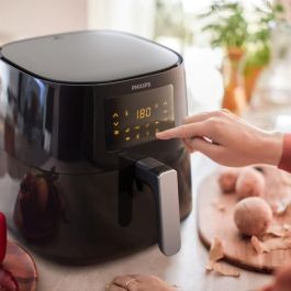 Philips Airfryer XL Oil -Free Fryer 3000 HD9270/70, 1.2 kg, Tecnología Air Rapid, 7 pre -Settlements, Negro Philips Airfryer XL Oil -Free Fryer 3000 HD9270/70, 1.2 kg, Tecnología Air Rapid, 7 pre -Settlements, Negro
