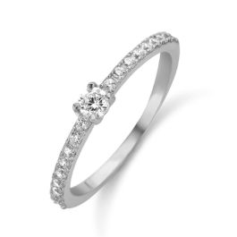 Anillo Mujer New Bling 9NB-0387-50 Plateado 10 Anillo Mujer New Bling 9NB-0387-50 Plateado 10