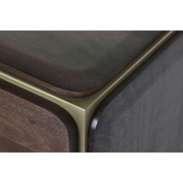 Mueble de TV DKD Home Decor Marrón Acero Madera de mango (140 x 40 x 48 cm) Mueble de TV DKD Home Decor Marrón Acero Madera de mango (140 x 40 x 48 cm)