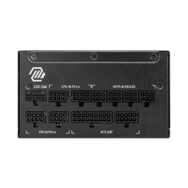 MSI MAG A1000GL PCIE5 unidad de fuente de alimentación 1000 W 24-pin ATX ATX Negro MSI MAG A1000GL PCIE5 unidad de fuente de alimentación 1000 W 24-pin ATX ATX Negro