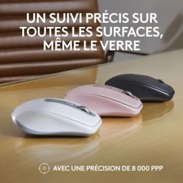 Ratón Inalámbrico - LOGITECH - MX Anywhere 3S - Bluetooth - Clics Silenciosos - 6 Botones - Rosa Ratón Inalámbrico - LOGITECH - MX Anywhere 3S - Bluetooth - Clics Silenciosos - 6 Botones - Rosa