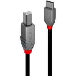 LINDY 36941 Cable USB 2.0 Tipo C a USB B Macho, 1m, Anthra Line, Negro Precio: 14.399. SKU: B13XQRRYH9
