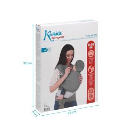 KioKids Fular de Porteo Semielástico Ergonómico 100% Algodón Rojo para Bebés +0 meses, Posición M KioKids Fular de Porteo Semielástico Ergonómico 100% Algodón Rojo para Bebés +0 meses, Posición M