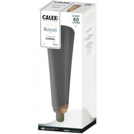 Calex CAL8712879157854 Bombilla LED E27 Royal Kinna 3,5W 60lm 2000K Regulable Titanio