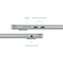 Laptop Apple MXD23Y/A Qwerty Español 15,3" M3 16 GB RAM 512 GB SSD