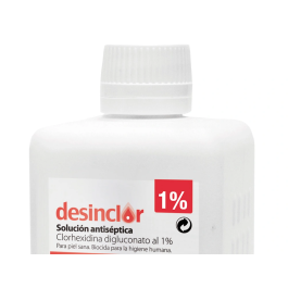 Desinclor Solución Clorhexidina 1% 500 mL Rosa 1Ud