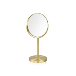 Andrea House Espejo redondo pie metal dorado x5au, aumento x5, gira 360°, Ø17 cm/pie Ø14 cm Precio: 37.50000056. SKU: B1BEVYFHDK