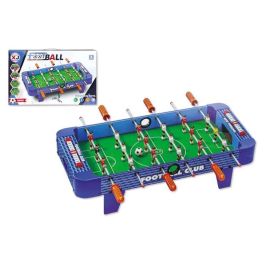 Futbolín madera con marcadores de puntuación 70x36x18cm