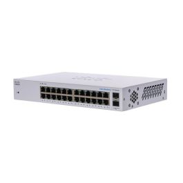 Cisco Unmanaged Switch, 24 x 10/100/1000 Puertos, 2 x Gigabit SFP Combo, EU, RF
